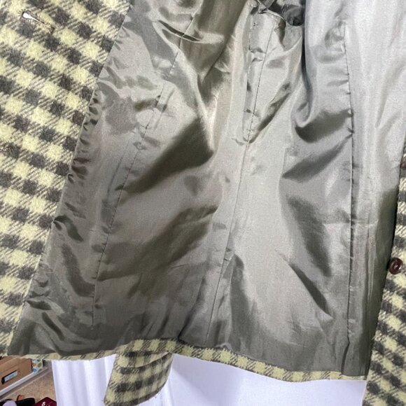 Talbots Wool Blend Green Plaid Button-Front Jacket Shacket Style Women’s Size 10 - Picture 10 of 12